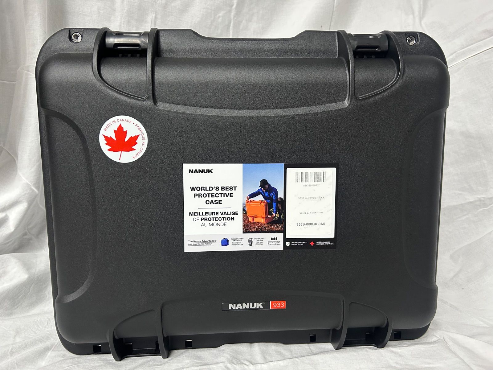 美品☆NANUK 933 防水ハードケース キューブフォーム付【店舗管理番号 