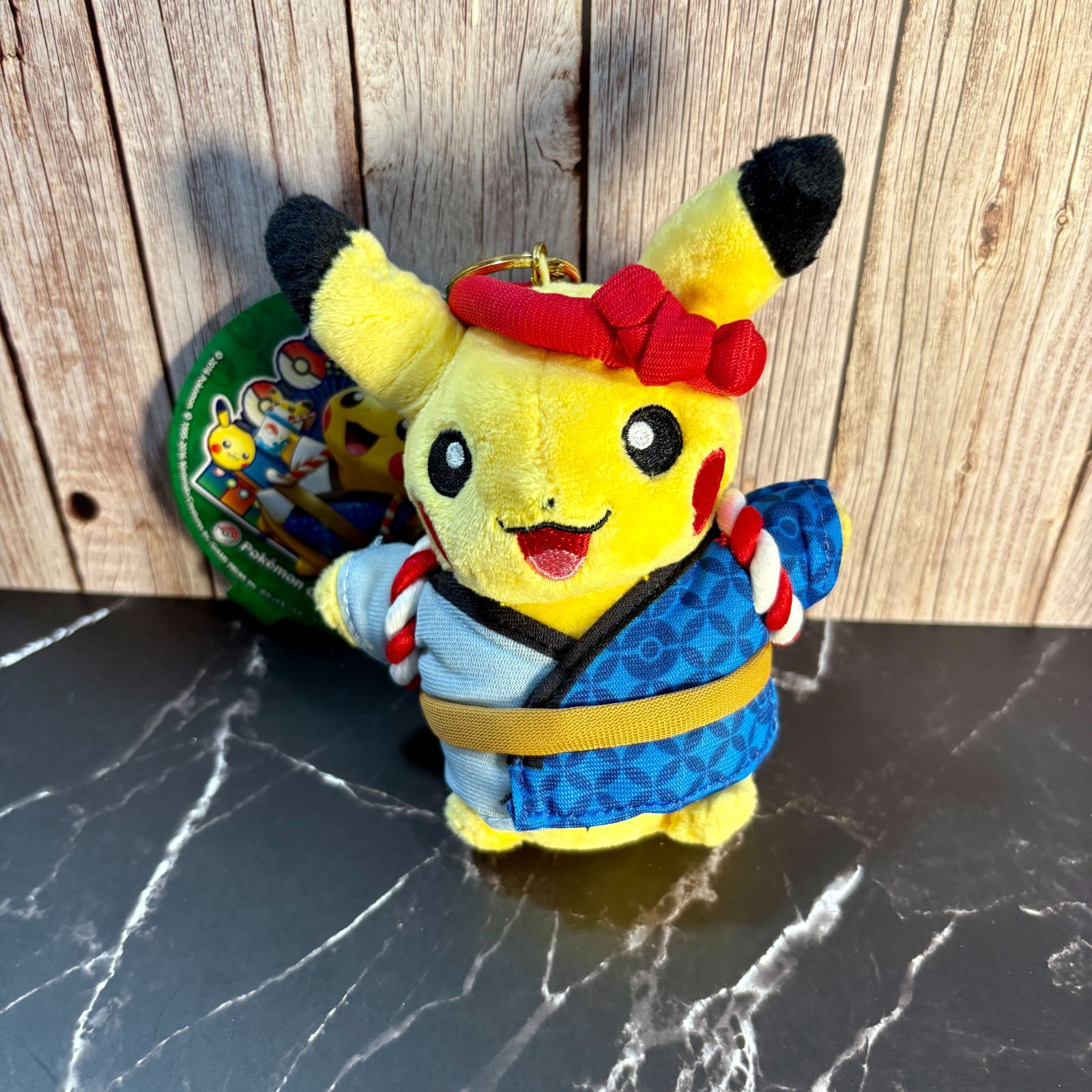 新品未使用 ポケモンセンター限定 おまつりピカチュウ ぬいぐるみ