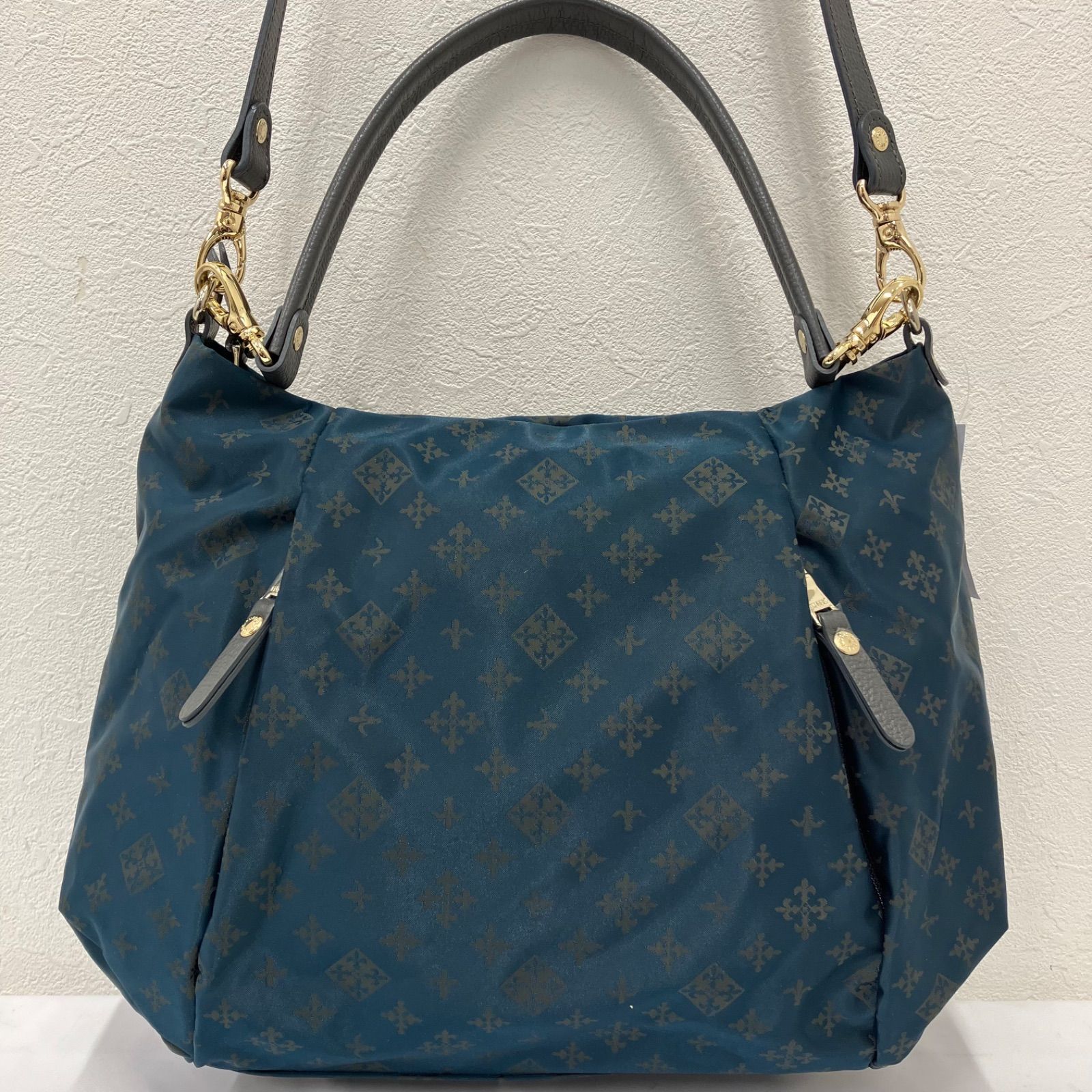 ラシット ハンドバッグ 深緑 バッグ 588 russet ラシット 2way 