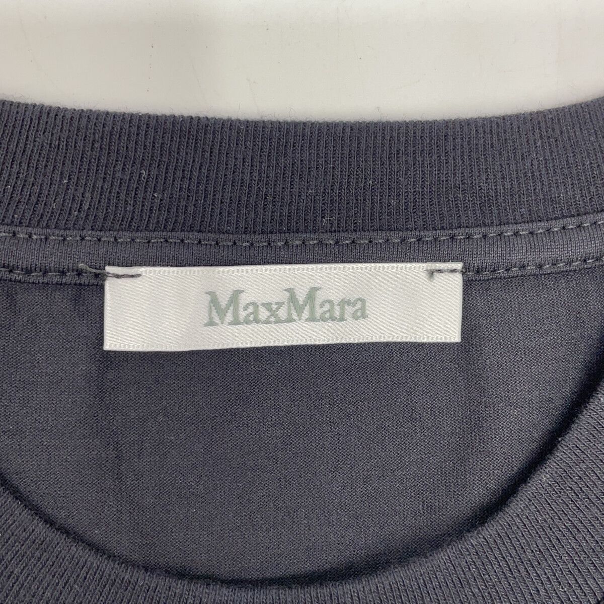 Max Mara マックスマーラ 19460323 6 50 ﾌﾞﾗｯｸ MM DOG Tｼｬﾂ S - メルカリ