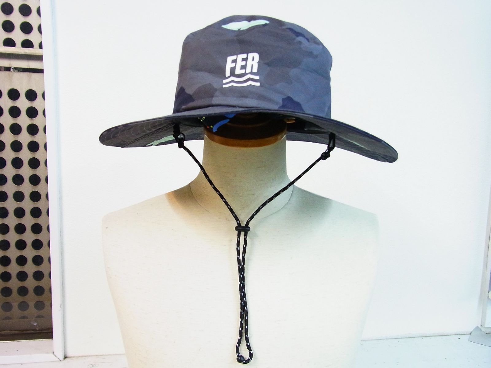 正規品☆MARK&LONA マーク&ロナ☆FER Camo Safari Hat 紐付きレイン