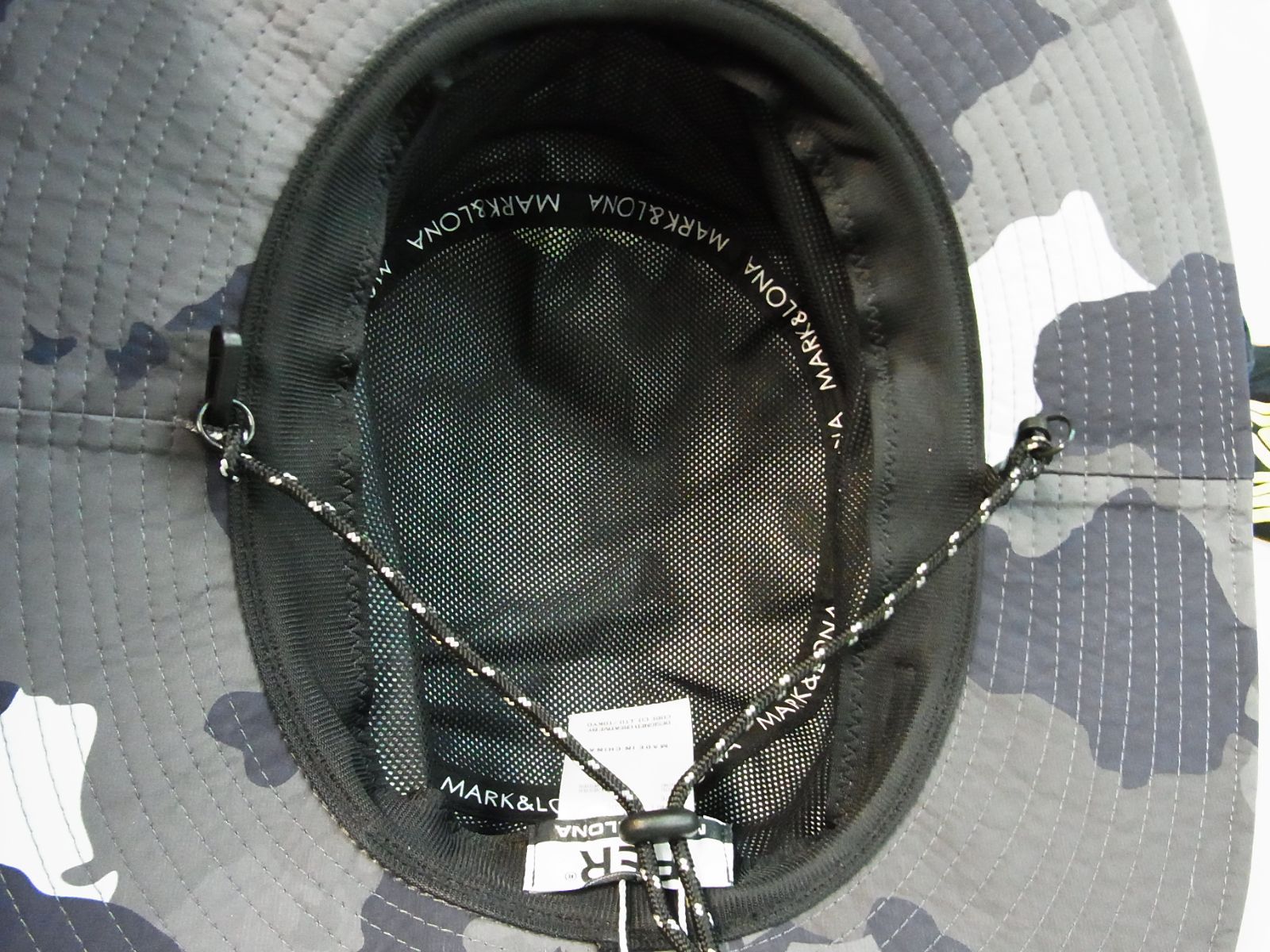 正規品☆MARK&LONA マーク&ロナ☆FER Camo Safari Hat 紐付きレイン