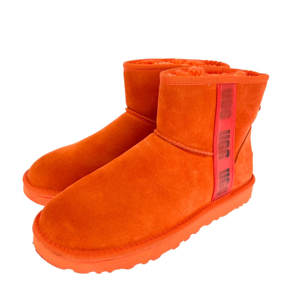 メンズ UGG アグ ムートンブーツ/クラシックミニサイドロゴⅡ 表記 