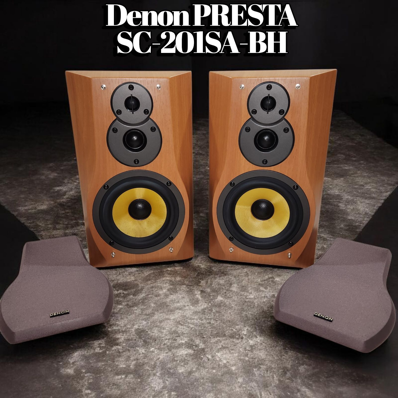 デノン DENON SC-201SA DENON SC-201SA スピーカー◇現状品 DENON SC-201SA(SC-201SA-BH)の