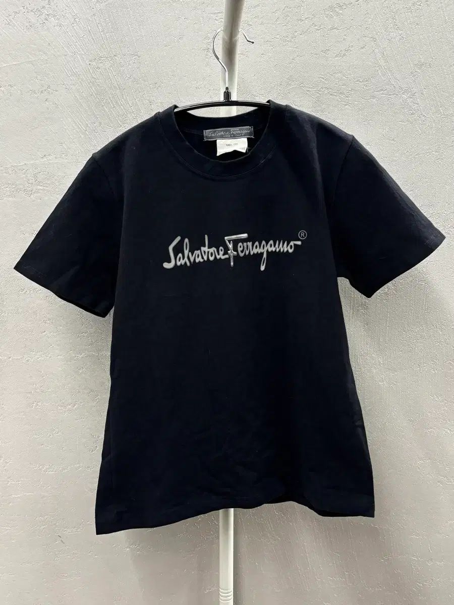 メンズ Salvatore Ferragamo サルヴァトーレ・フェラガモ ロゴ Tシャツ 
