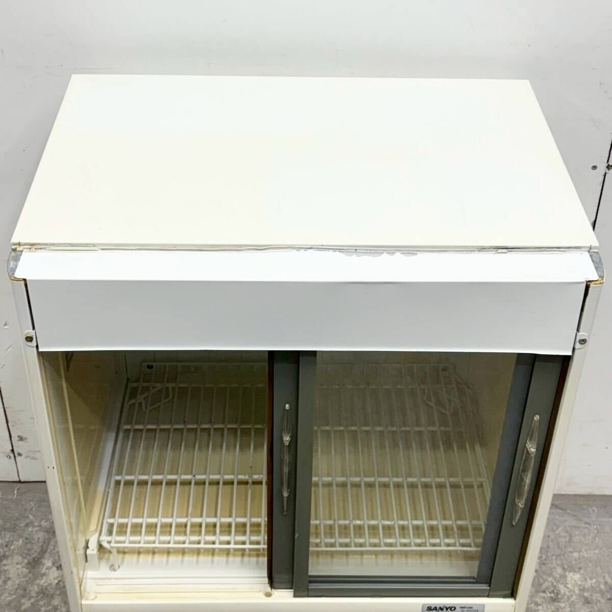 サンヨー 冷蔵ショーケース SMR-U35 W606×D450×H800 単相100V 業務用