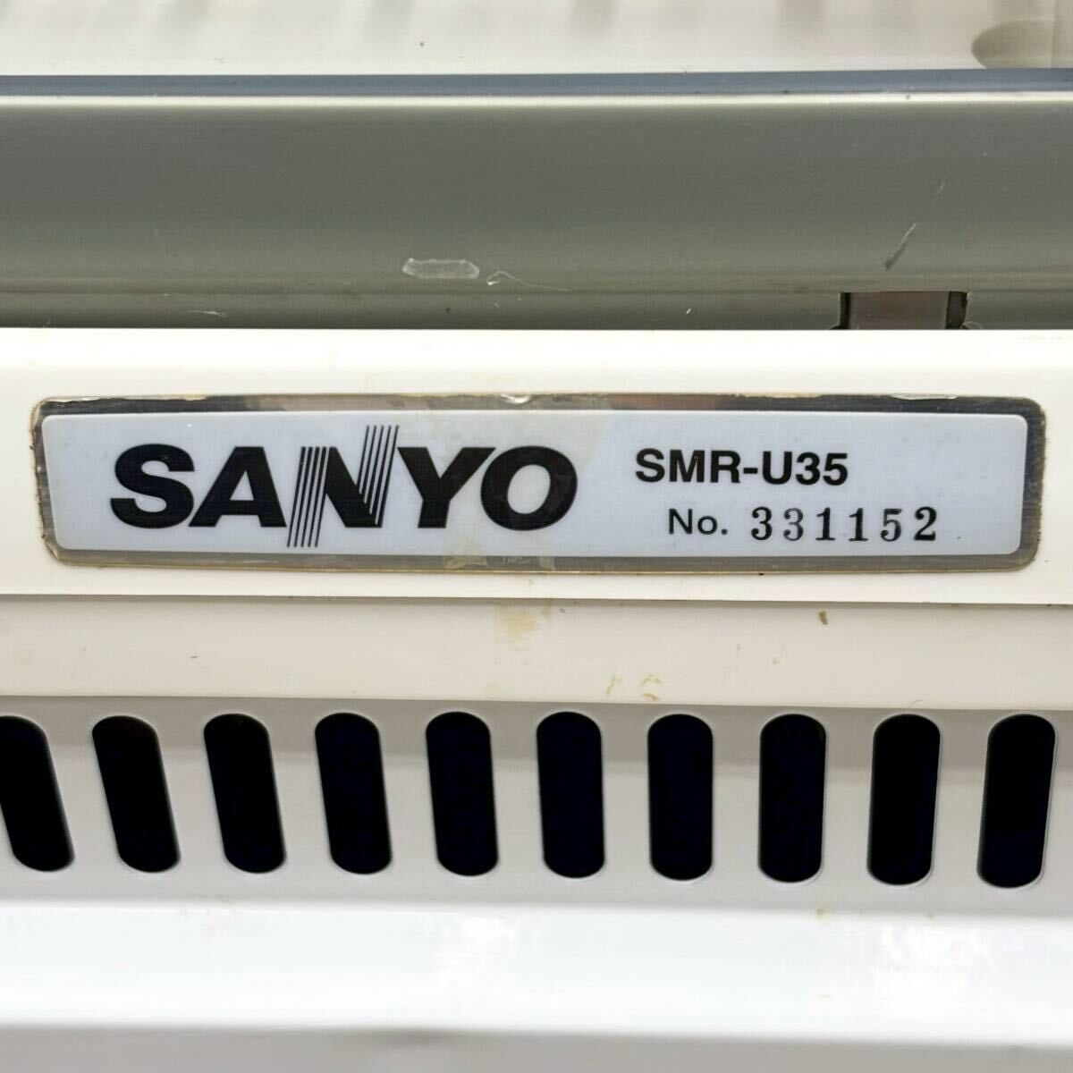 サンヨー 冷蔵ショーケース SMR-U35 W606×D450×H800 単相100V 業務用