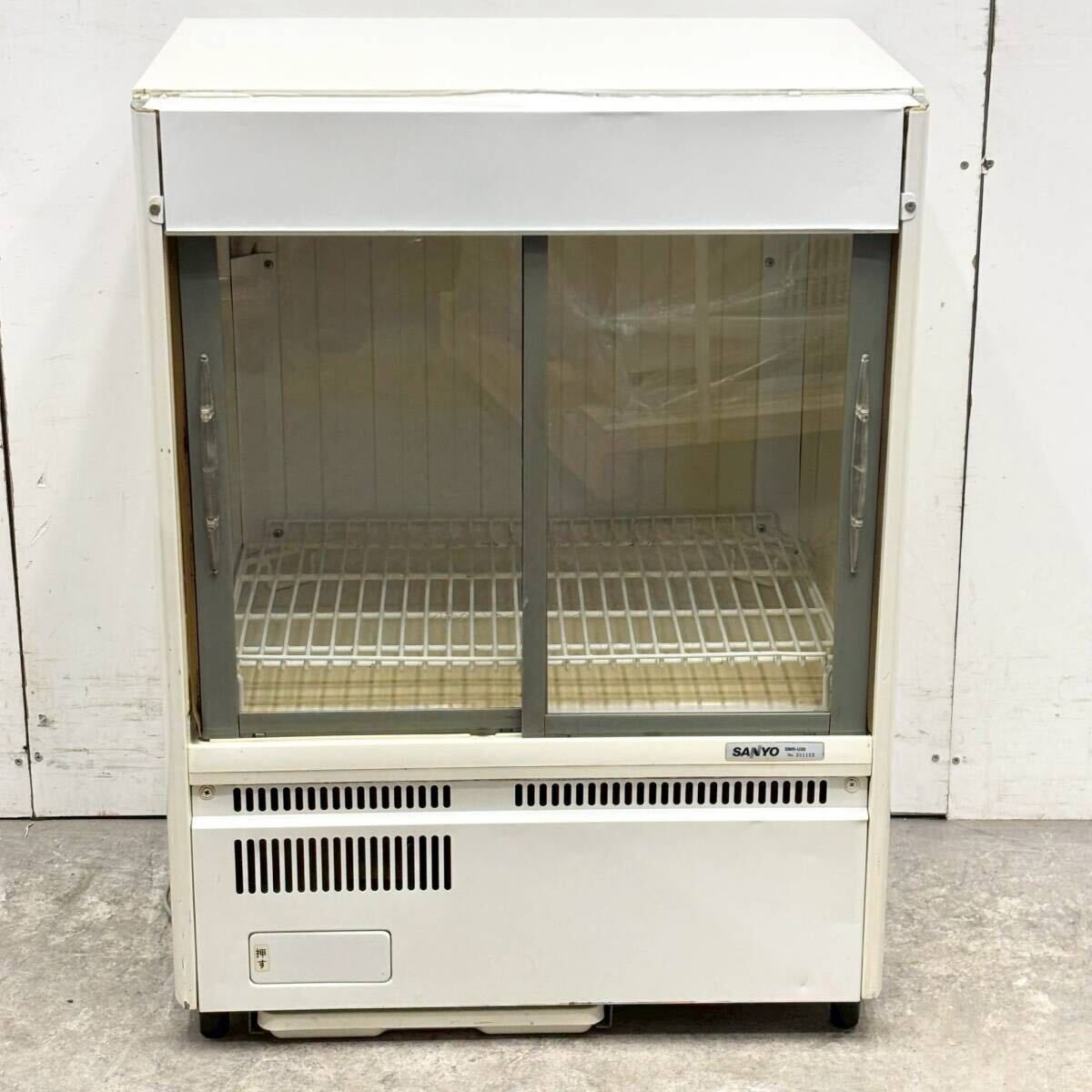 サンヨー 冷蔵ショーケース SMR-U35 W606×D450×H800 単相100V 業務用