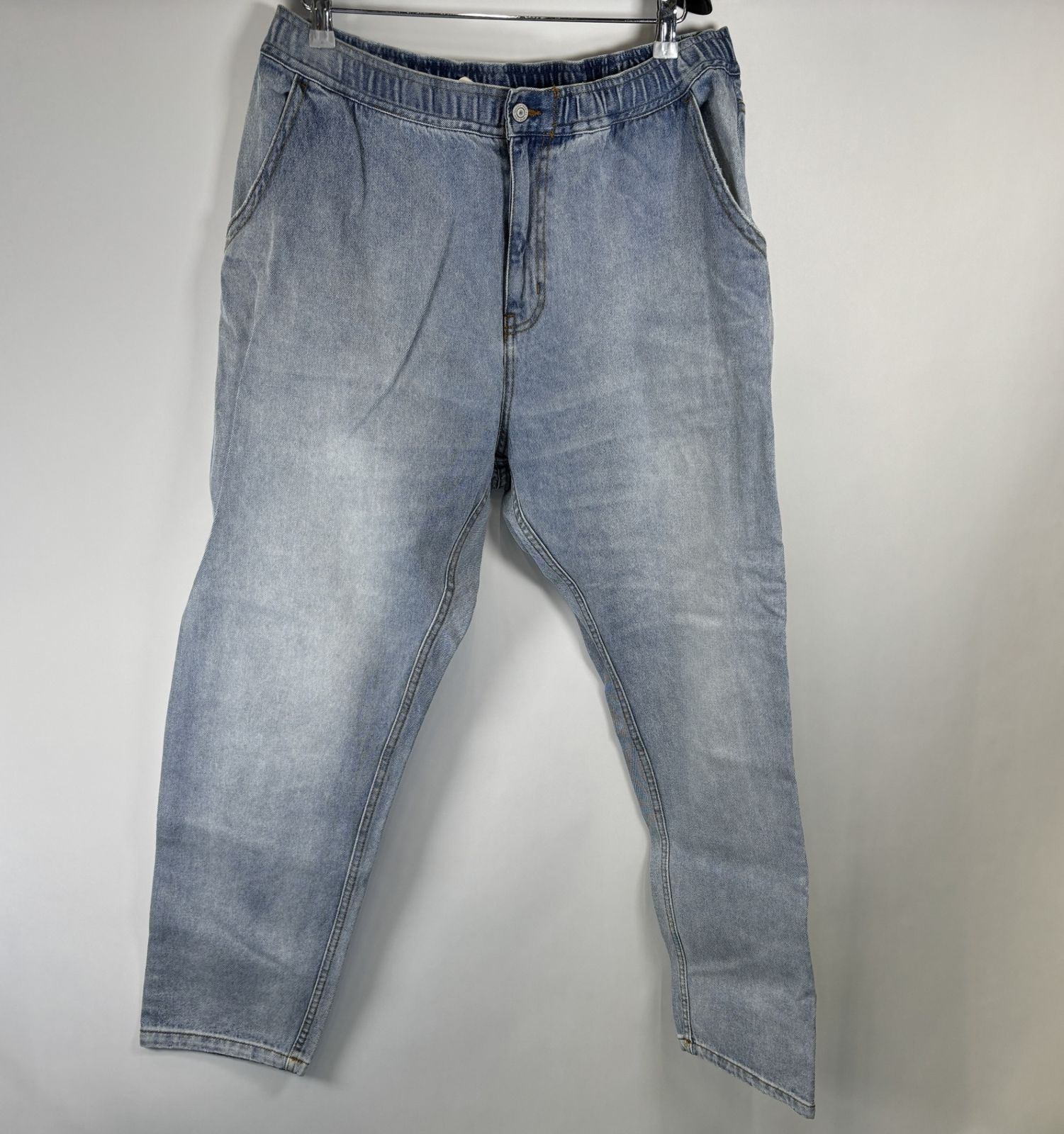 SWOON KIBACOWORKS LAYBACK PANTS エイジドデニムイージーパンツ 