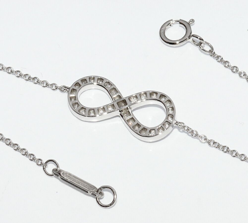 ティファニー 【美品】ティファニー インフィニティブレスレット PT950 