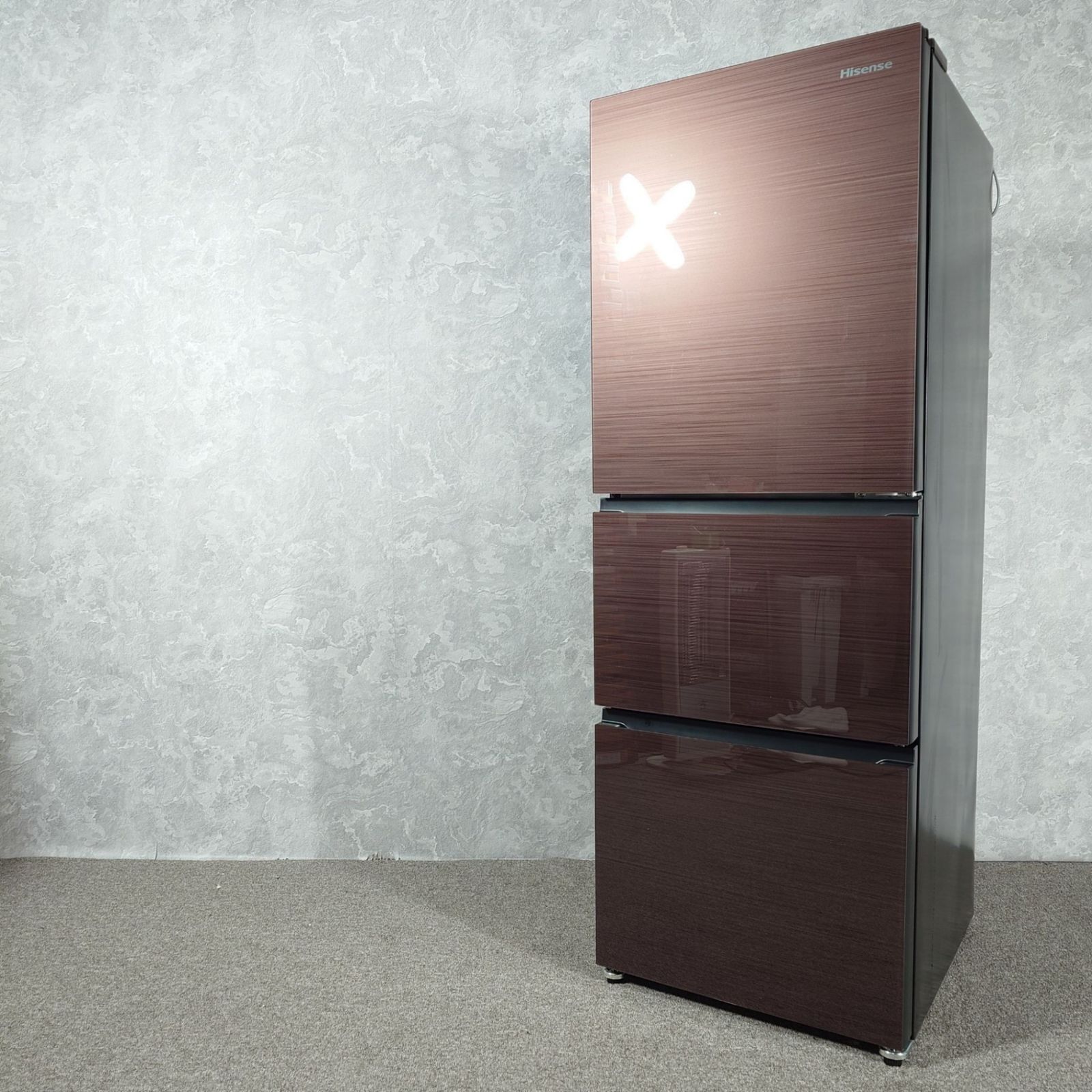 2022年製】 美品 Hisense ハイセンス 家電 冷凍冷蔵庫 HR-G2802BR 282L 