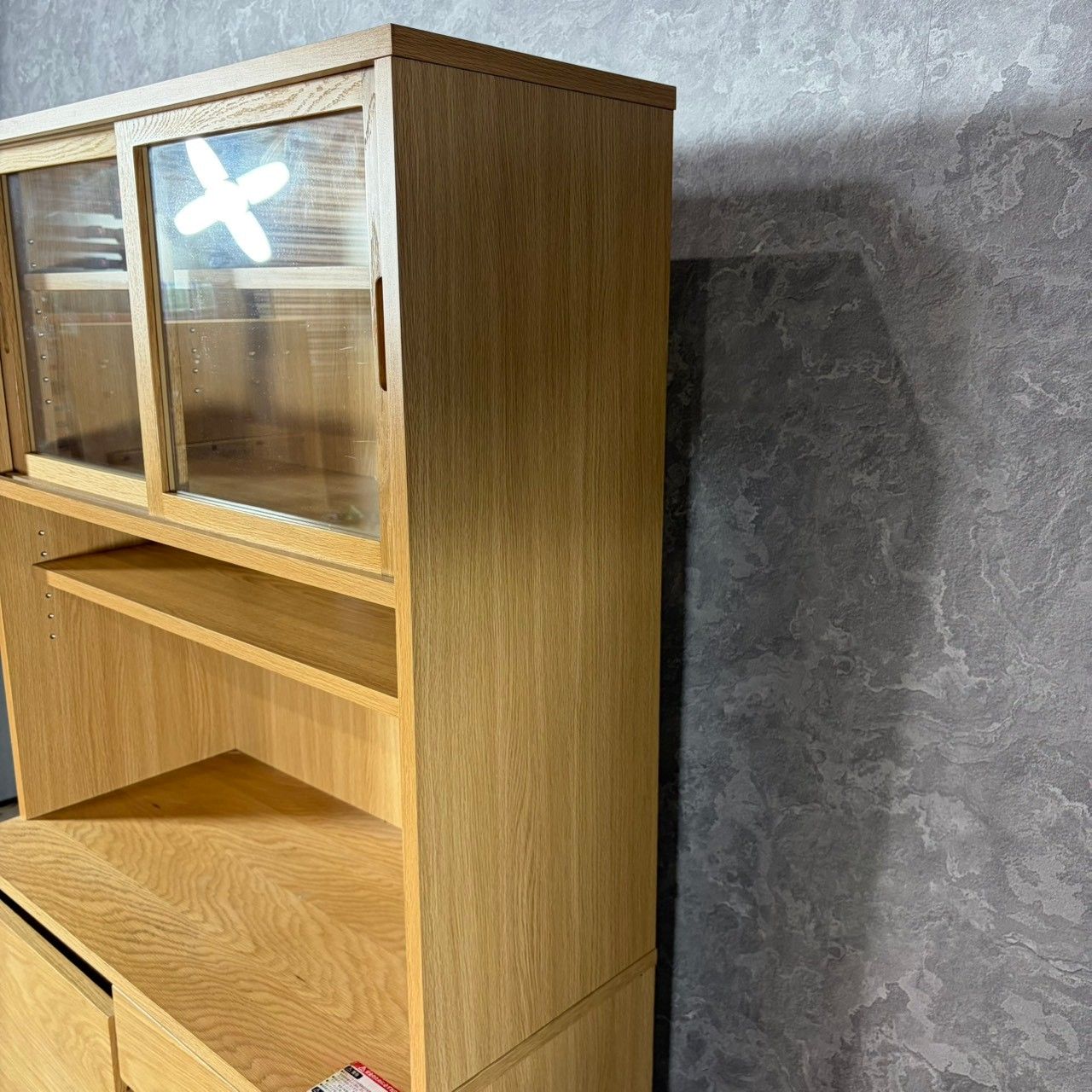 家具 無印良品 MUJI オーク材 カップボード - メルカリ