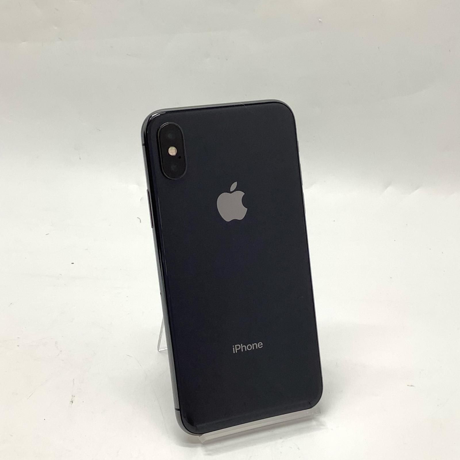 iPhone X 64GB スペースグレイ SIMフリー 白ロム 動作確認済 72%【全額