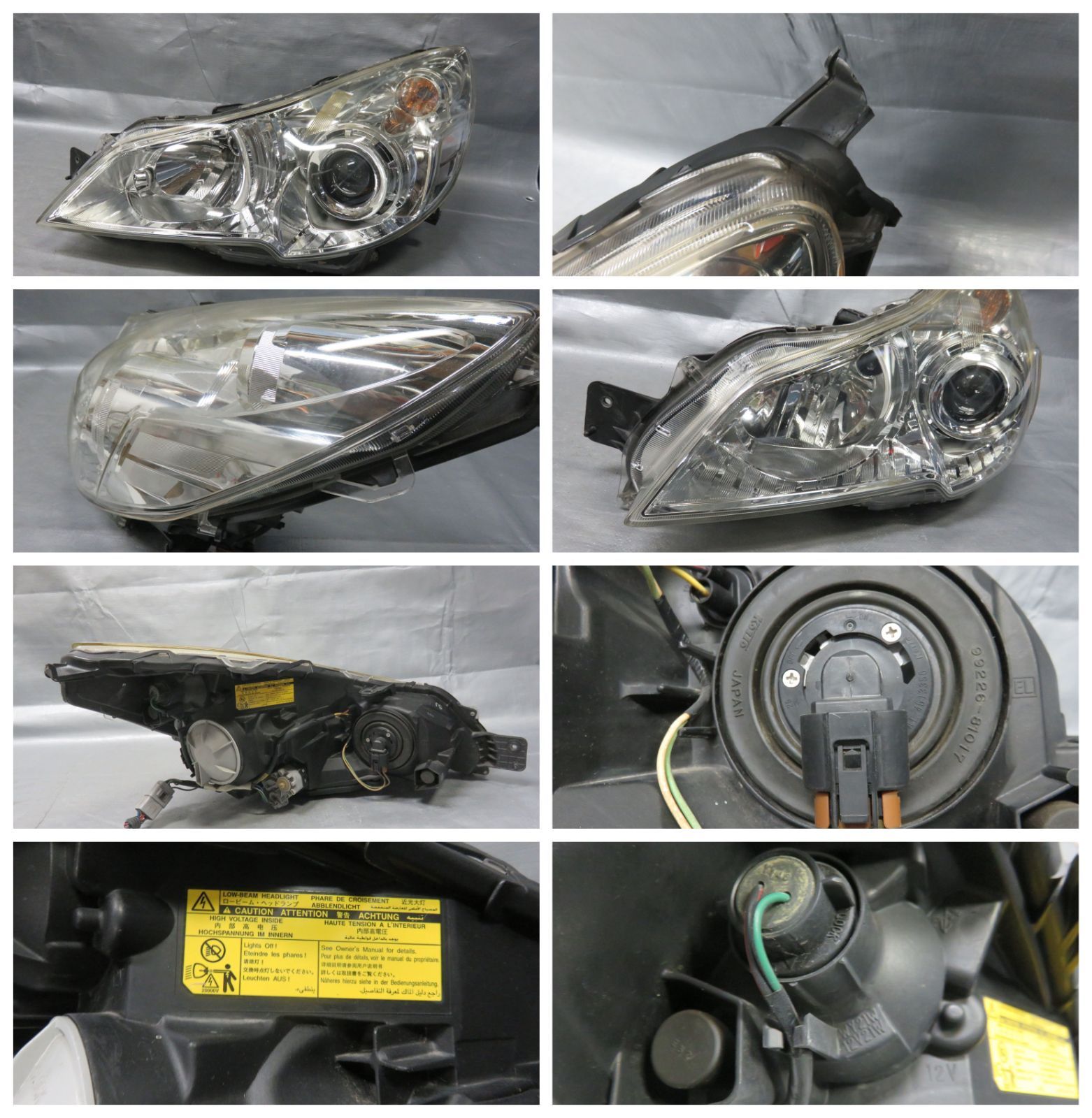 ☆STD9520/点灯OK スバル レガシィ前期 BR9 BM9/BRG/BMG BMM BRM 純正 