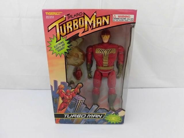 トーキング・ターボマン 絶版品】当時物 1997年 TIGER社製 トーキング ターボマン デラックス