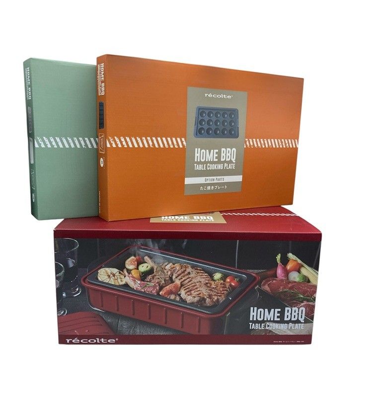 recolte HOME BBQ レコルト ホームバーベキュー レッド RBQ-1(R