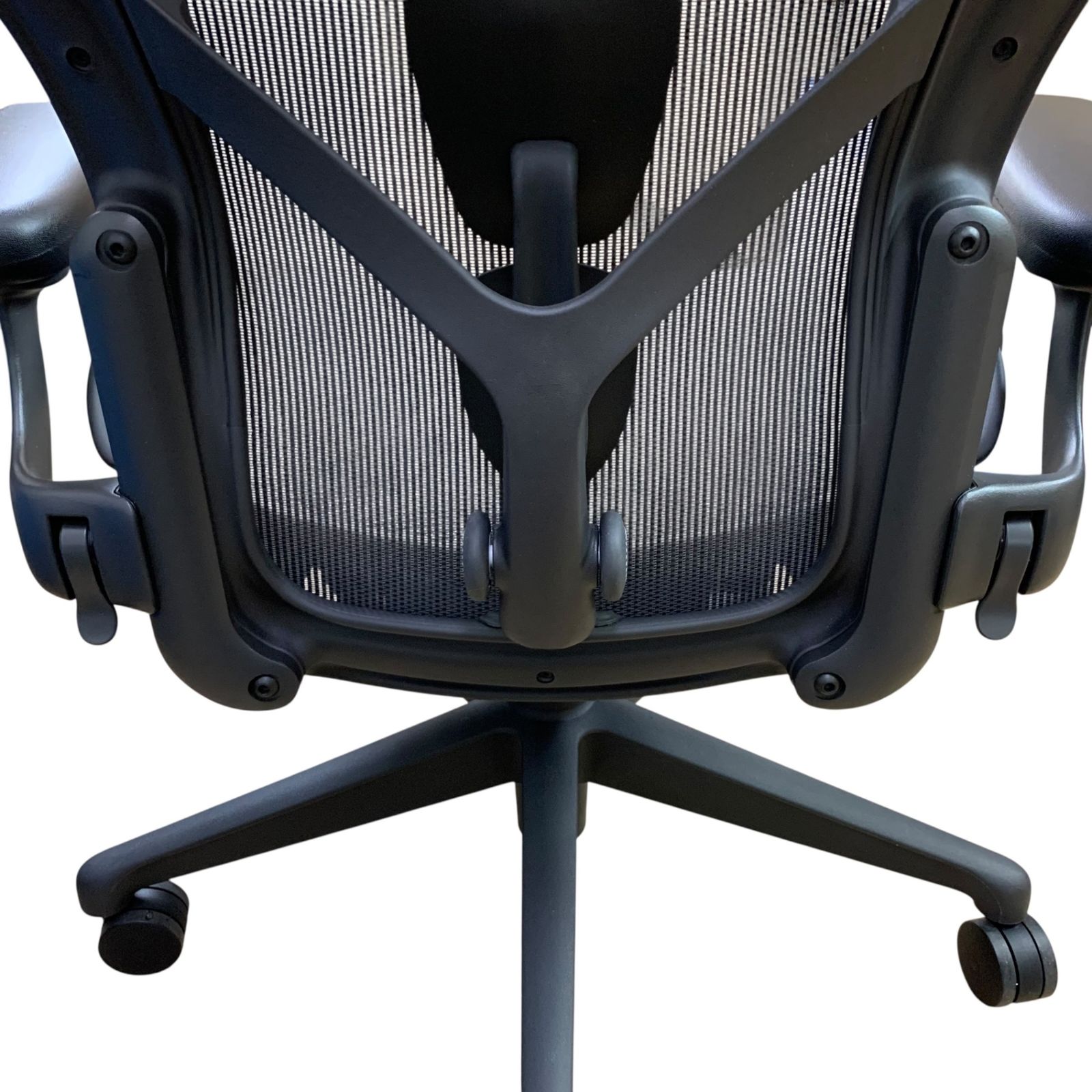 □美品 Herman Miller アーロンチェア Bサイズ メッシュチェア 