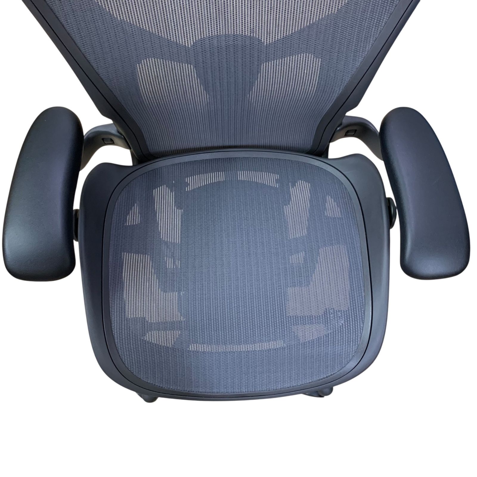 □美品 Herman Miller アーロンチェア Bサイズ メッシュチェア 