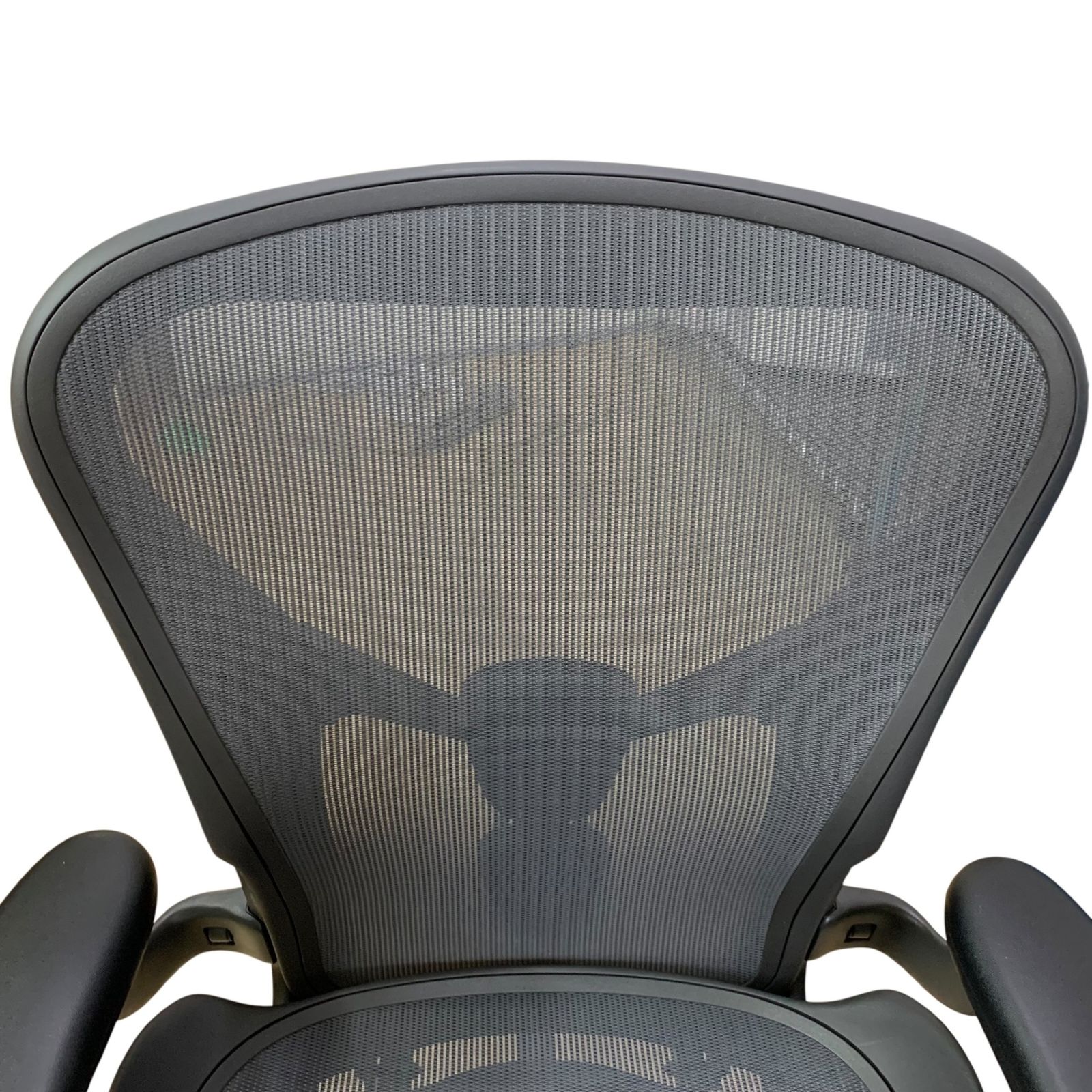 □美品 Herman Miller アーロンチェア Bサイズ メッシュチェア 