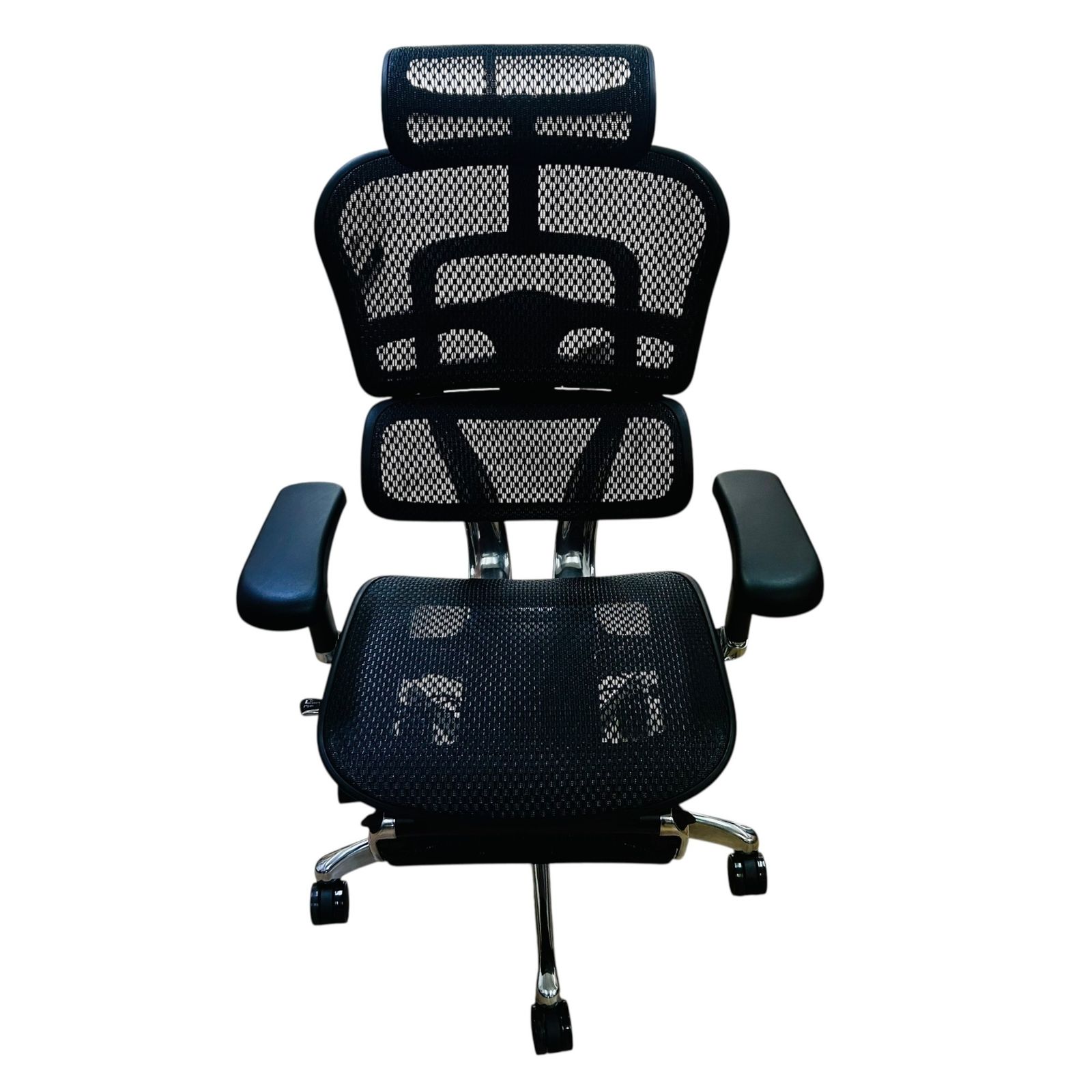 □△極美品 エルゴヒューマンプロ2 Ergohuman Pro 2 オットマン内蔵型 