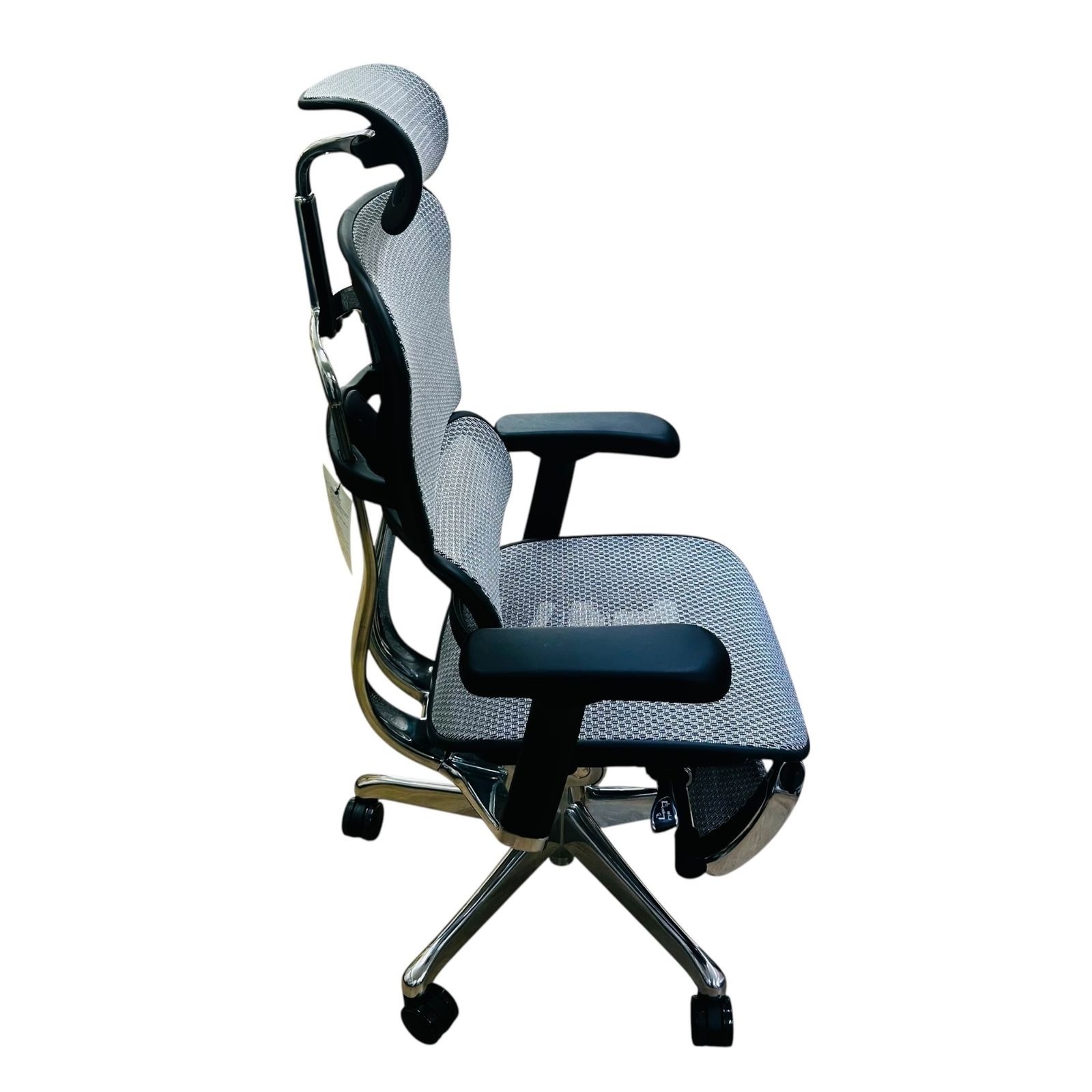  ▲ エルゴヒューマンプロ2 Ergohuman Pro 2 オットマン内蔵型 DR 高機能オフィスチェア メッシュ ブラック×グレー 人間工学設計 可動アーム 昇降リクライニング機能付き2384511 2384511 仕事用チェア オフィスチェア ワークチェア 椅子 チェア