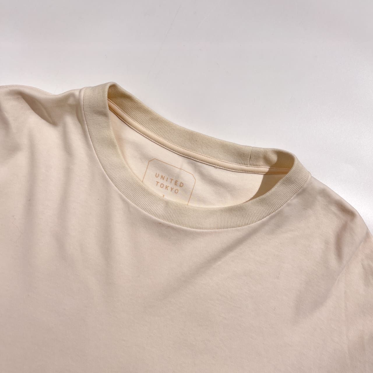UNITED TOKYO ユナイテッドトウキョウ 長袖 Tシャツ 2 /ベージュ系 
