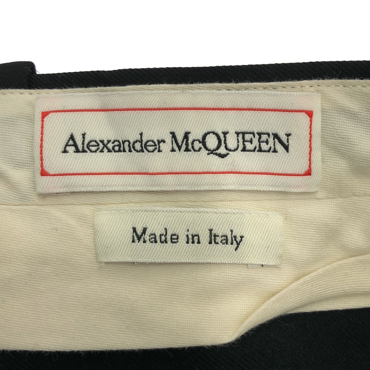 ALEXANDER McQUEEN アレキサンダーマックイーン ウールテーパード