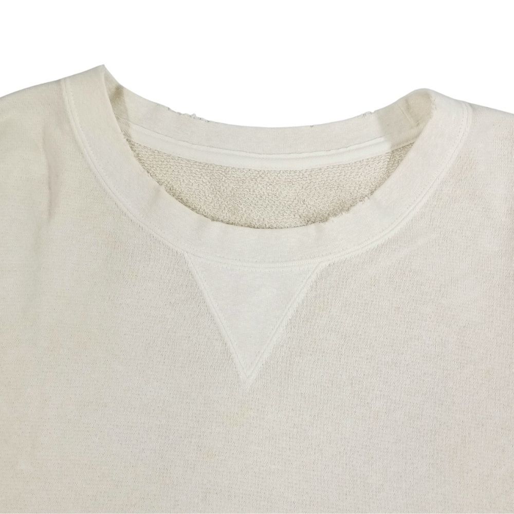 VISVIM ビズビム 品番 0120205010011 JUMBO SWEAT L/S (UNEVEN DYE) 加工 スウェット アイボリー サイズ1 正規品 / 54142 VISVIM ビズビム 品番 0120205010011 JUMBO SWEAT L/S (UNEVEN DYE