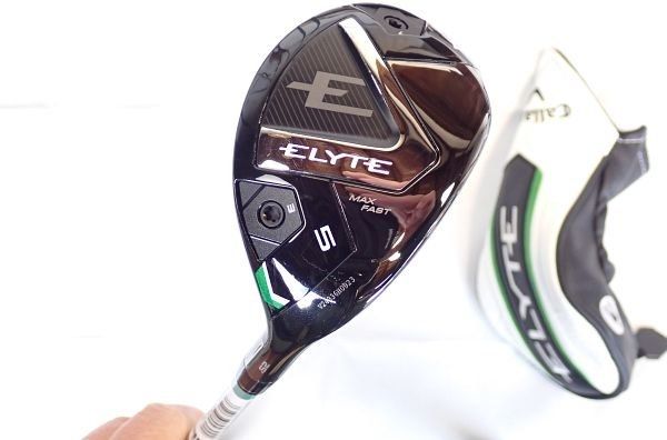 女性用 キャロウェイ ELYTE MAX FAST ユーティリティ LIN-Q GREEN for