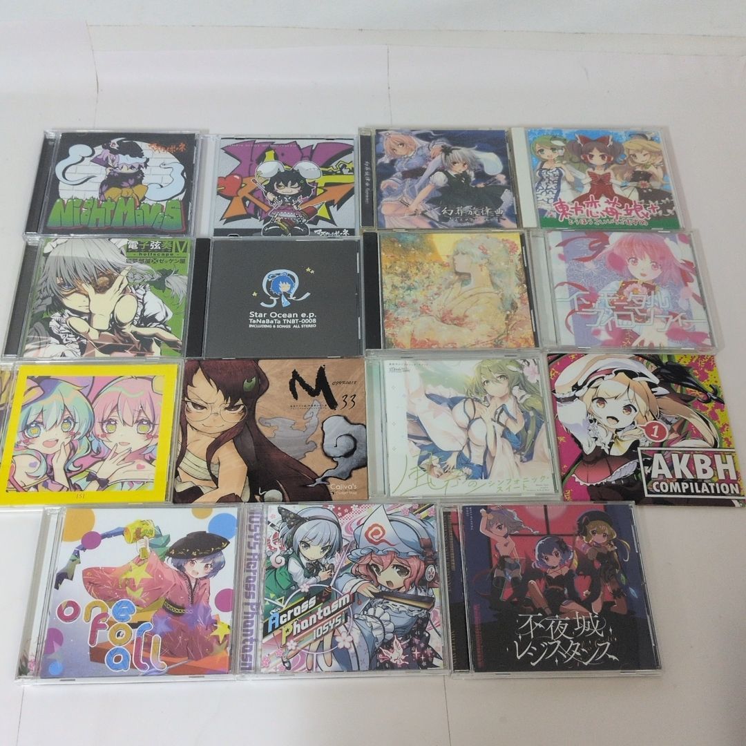 東方同人音楽CD　Liz Triangle　魂温泉　豚乙女 17枚セット 東方 同人 音楽 CD 100枚 セット まとめ 豚乙女 Liz Triangle 東方事変
