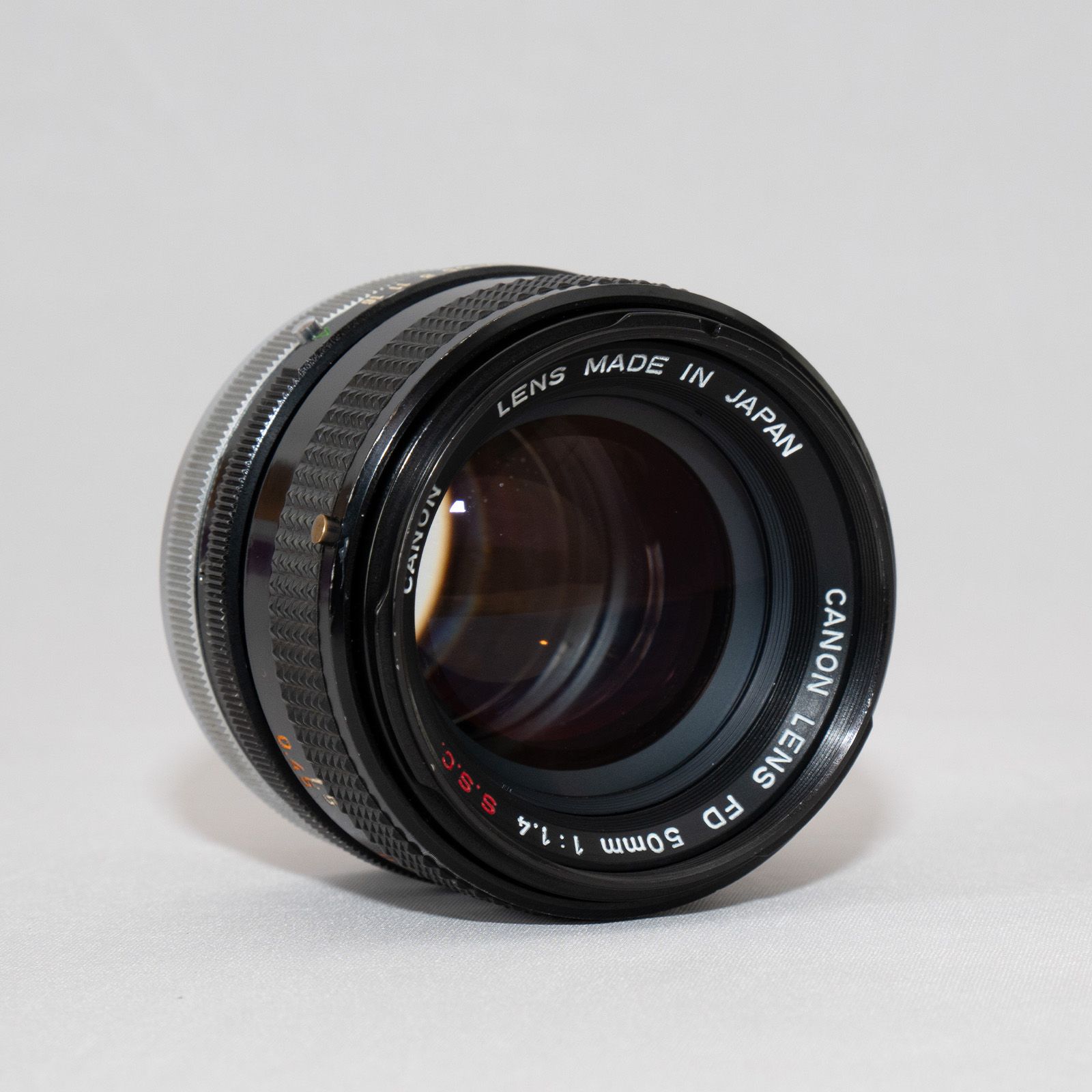 【極美品】 Canon FD 50mm F1.4 S.S.C.