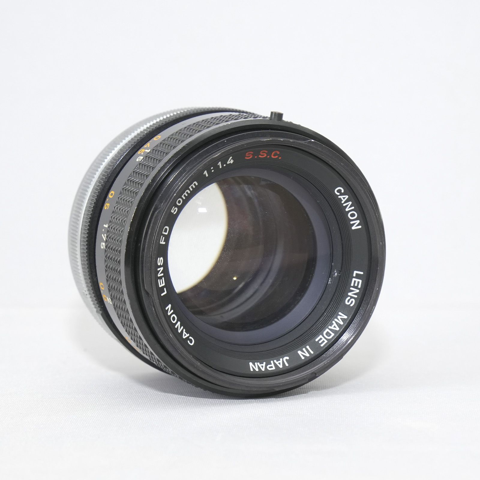 良品 CANON FD 50mm f1・4 S・S・C Canon FD SSC 50mm f⁄1.4