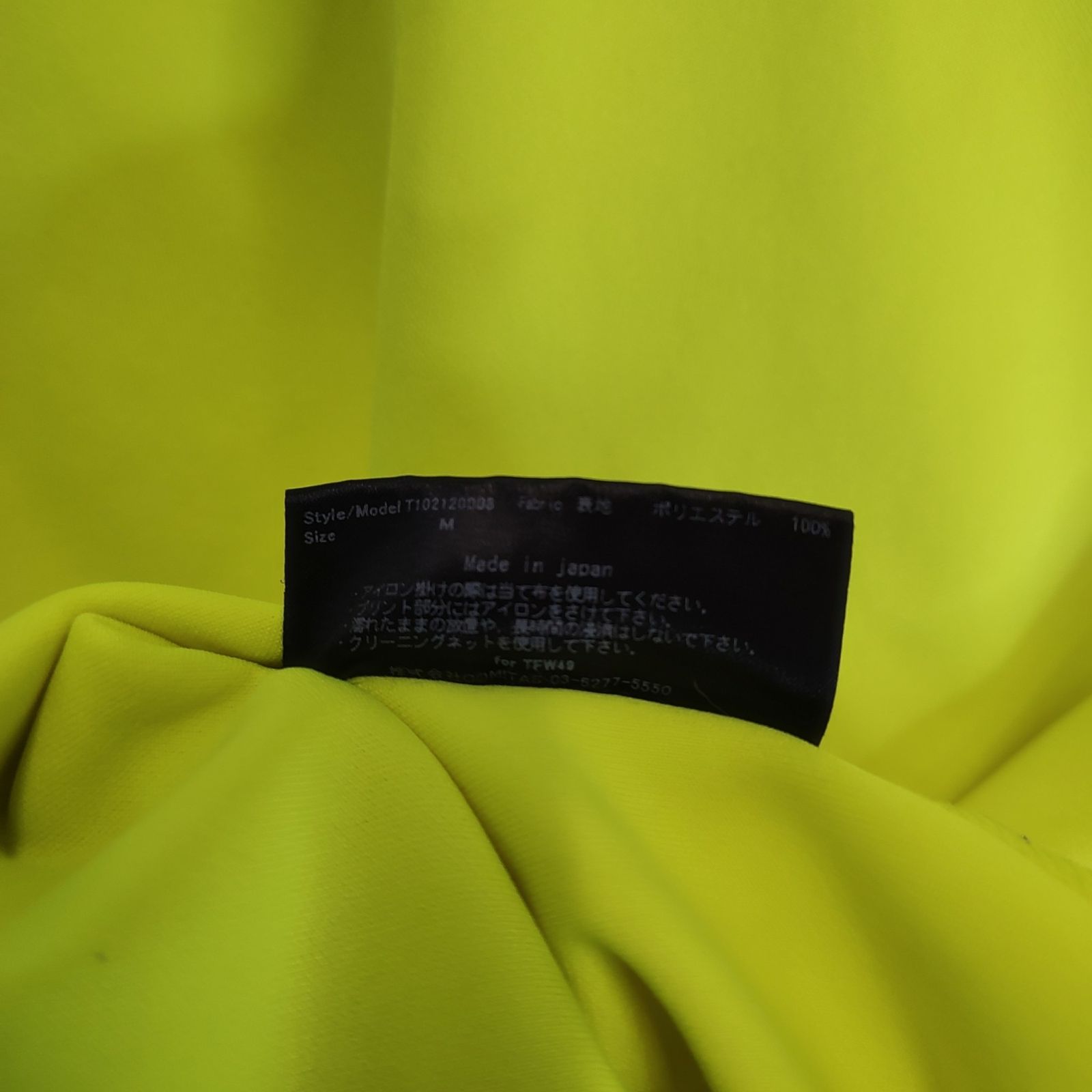 TFW49 ティーエフダブリュー ゴルフ MOCK NECK SHIRTS 長袖 モック