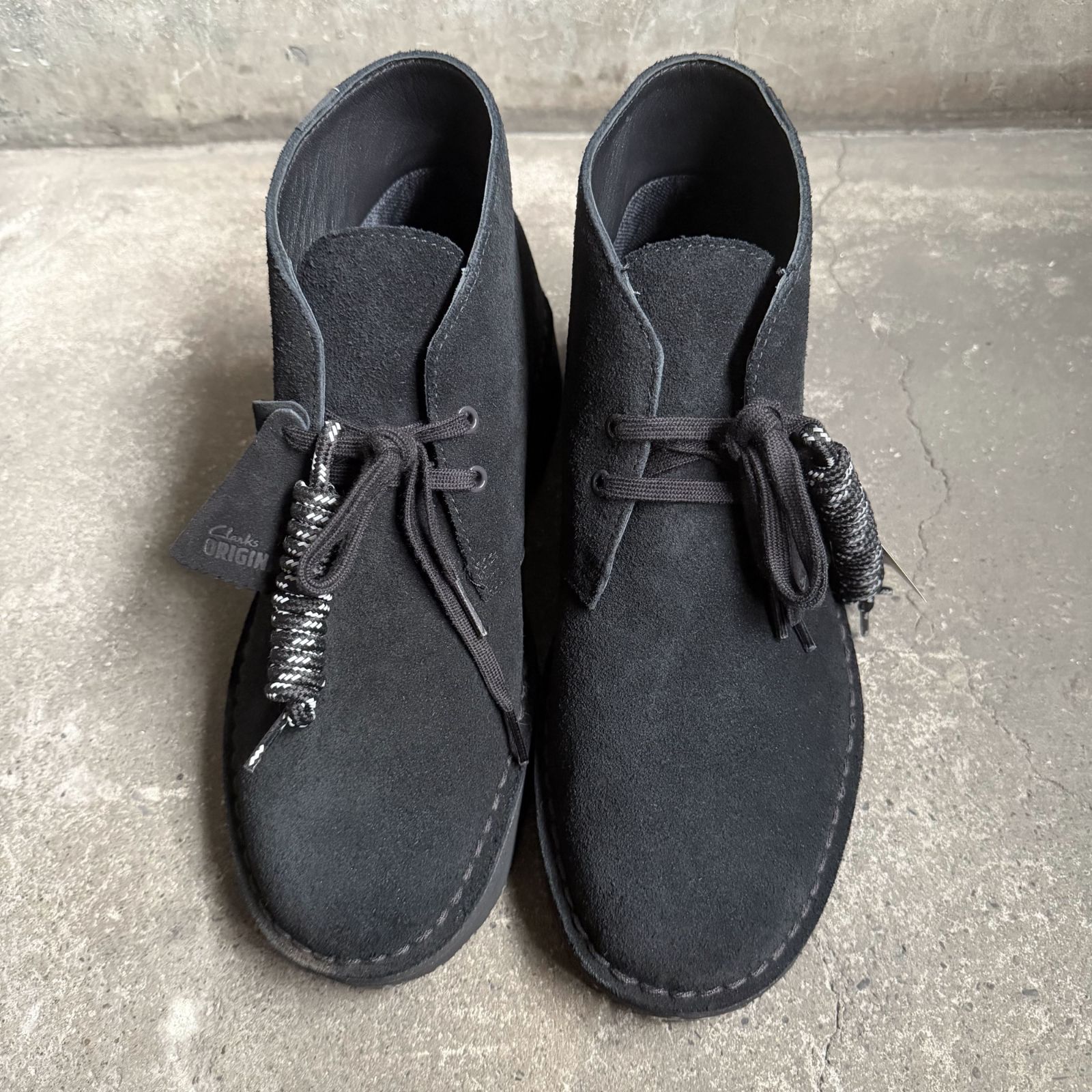 CLARKS Desert BT GTX ブラックスウェード 26cm クラークス デザート 