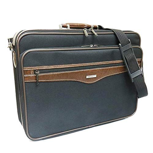 新品 [サンイーグル] ビジネスバッグ ソフトアタッシュケース W45cm 2ルームタイプ[7469] M
