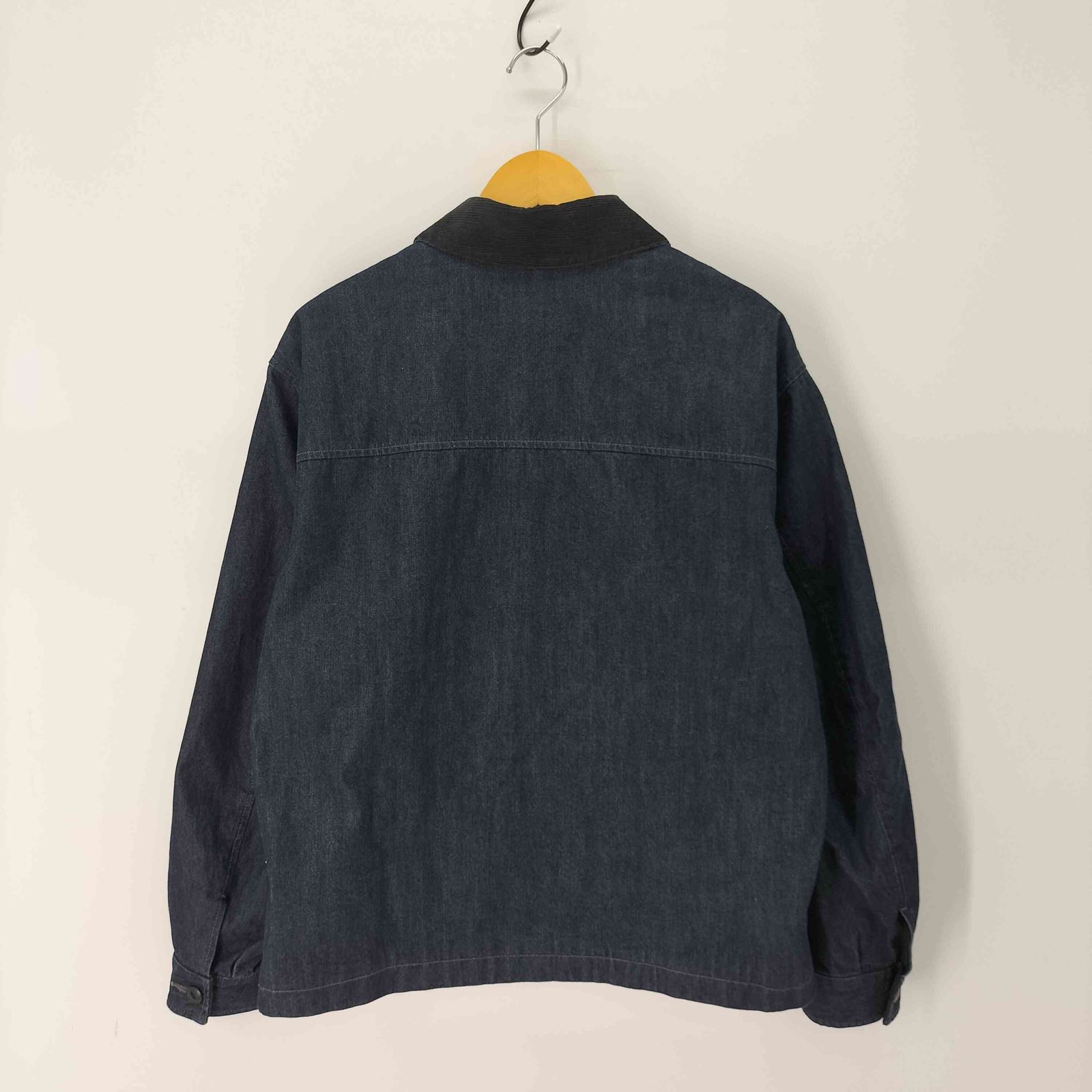 ユニクロ UNIQLO ジップアップショートブルゾン/デニム メンズ JPN：L 