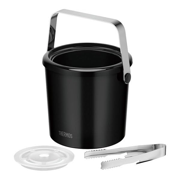 新品 THERMOS(サーモス) サーモス 洗浄機対応 二重アイスペール TPL-1400 ブラック