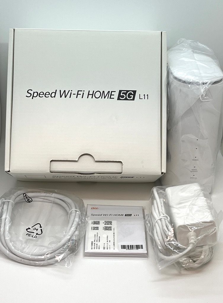 新品未使用】Speed Wi-Fi HOME 5G L11 ZTR01 ホワイト 5G対応ホーム 
