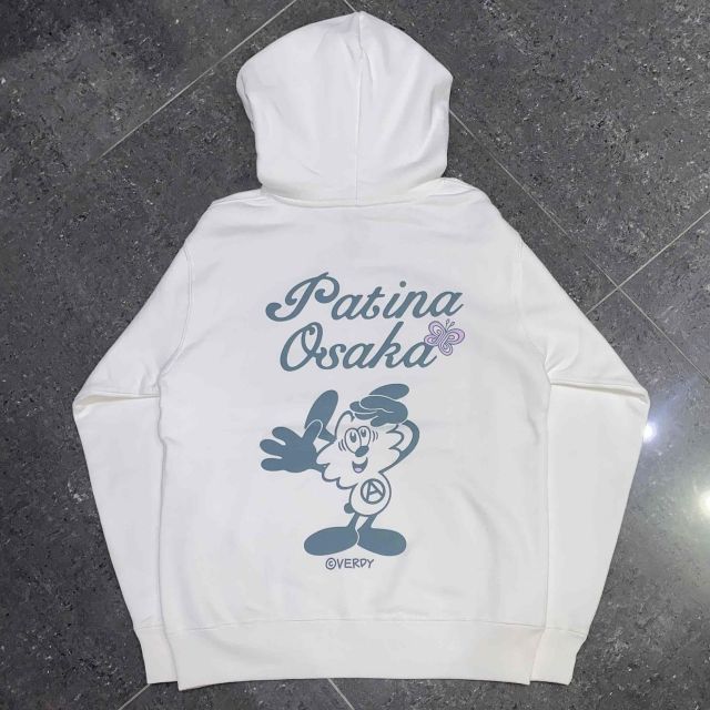 VERDY 2026 x PATINA OSAKA SWEATSHIRT HOODIE SIZE-S ヴェルディー
