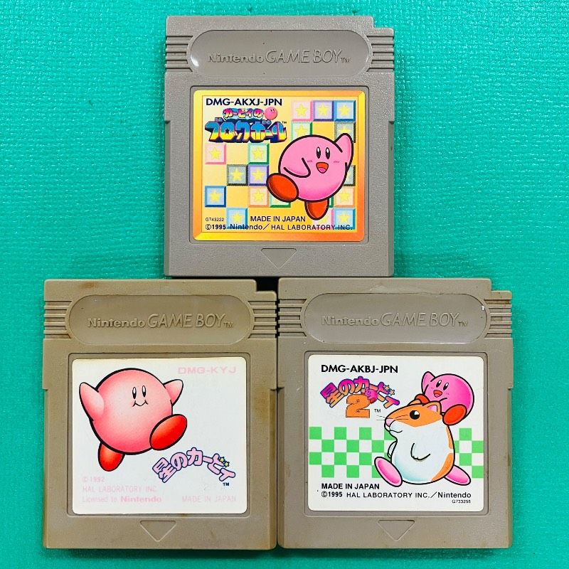 3点セット】【ケース付きソフトのみ】ゲームボーイ カービィのブロック
