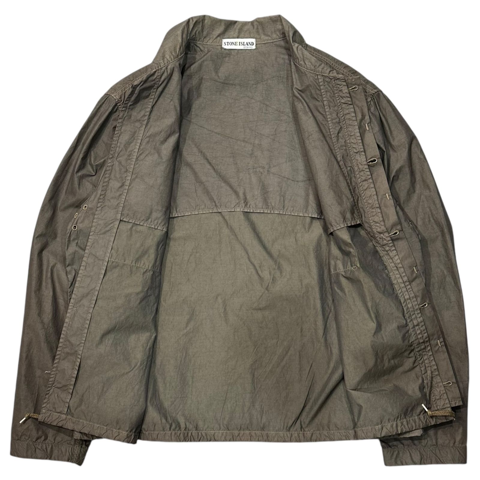STONE ISLAND ガーメントダイ ミリタリーコットンジャケット 【公式通販】