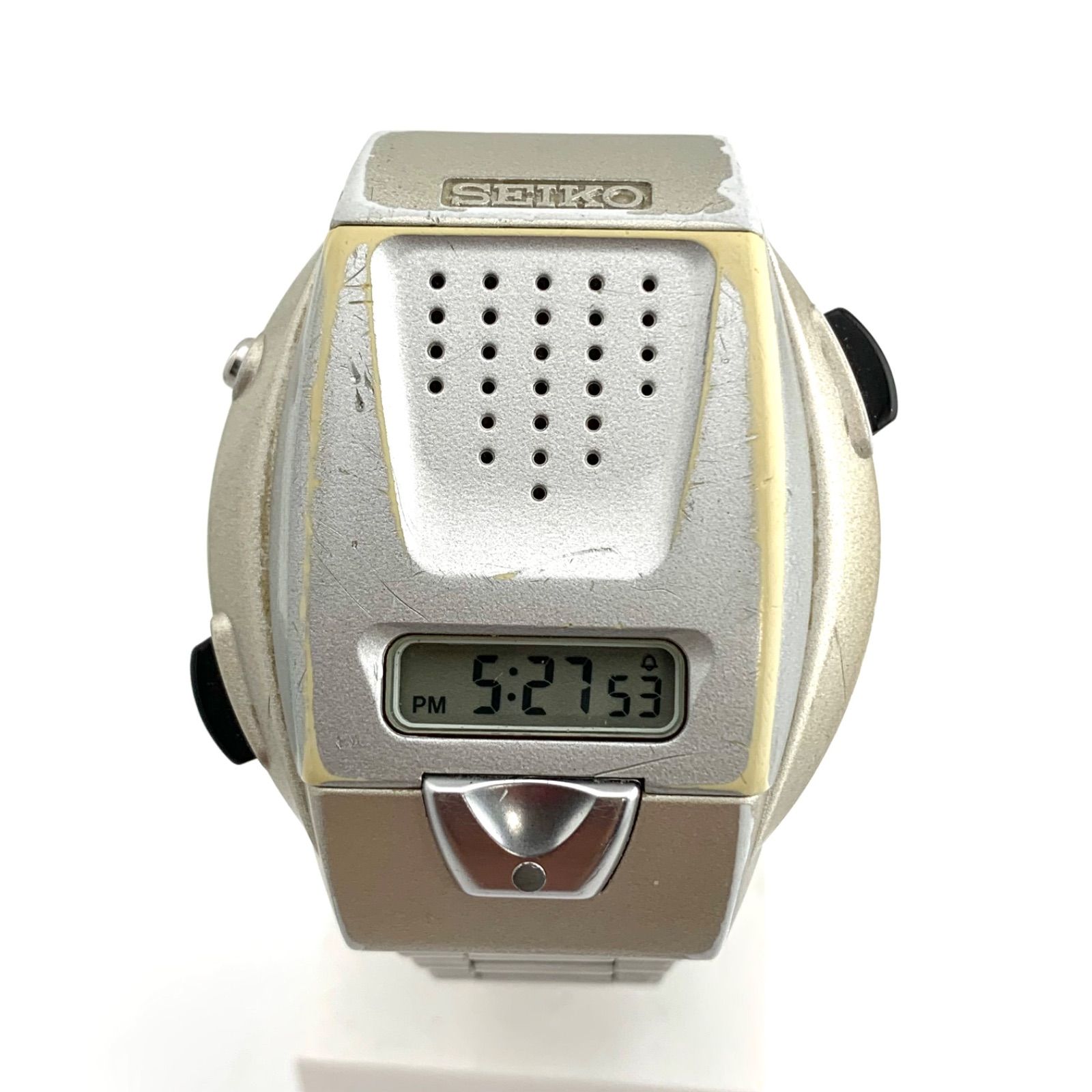 ジャンク】SEIKO A860-4001 音声機能不可 デジタル腕時計 - メルカリ