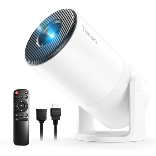 18000LM Android TV搭載 270°回転プロジェクター 720P 20000LM 天井 
