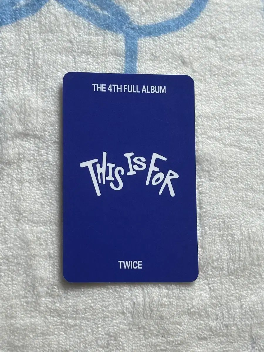TWICE（トゥワイス） 公開番組 サノク トレカ ツウィ(TZUYU) this is