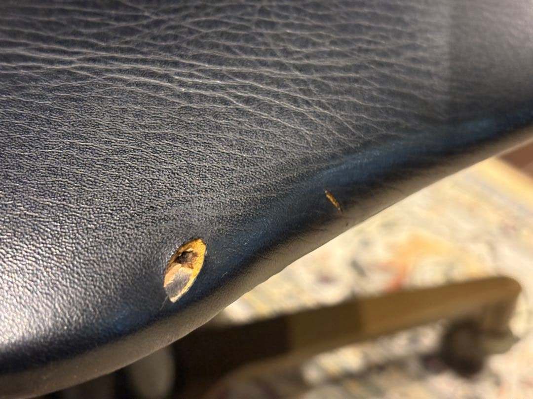  オールドヴィンテージチェア 合皮レザー ブラック キャスター ビンテージ IZ デスクチェア オフィスチェア ワークチェア 椅子 チェア