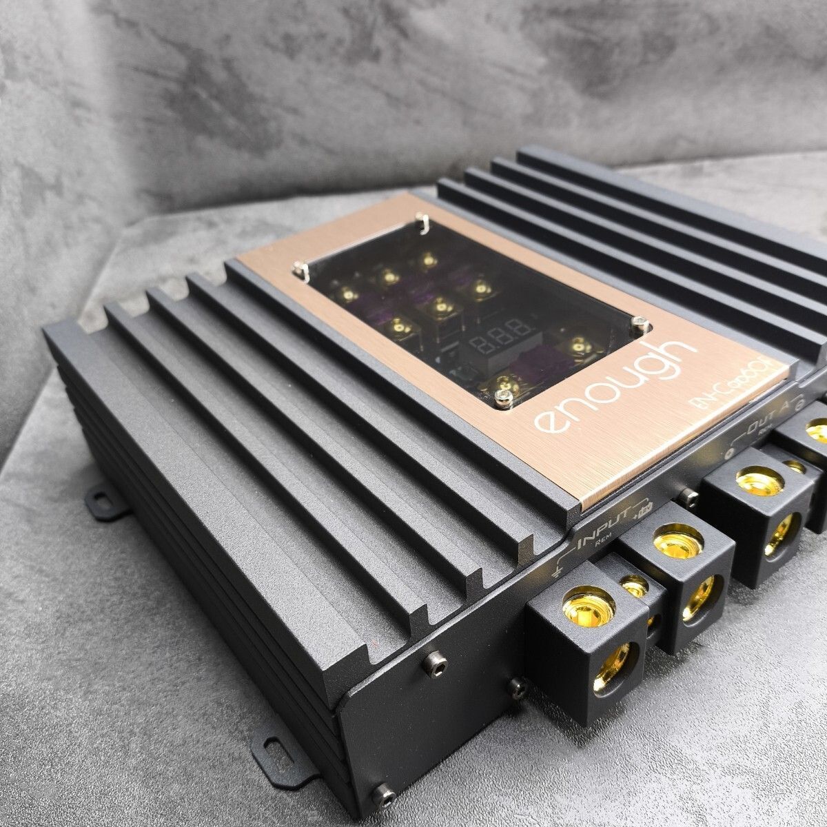 enough 20F ファラッド キャパシタ オーディオ　初期充電不要 送料無料】初期充電不要【電源強化】60ファラッド カーオーディオ
