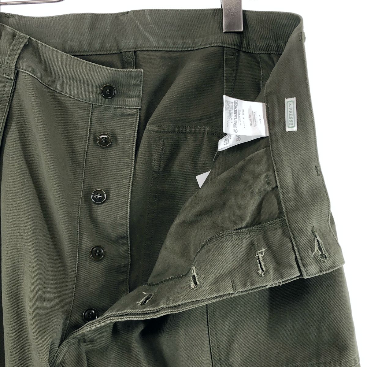 A.PRESSE / アプレッセ | 2026SS | USAF Hemmed Bottoms エアフォース 