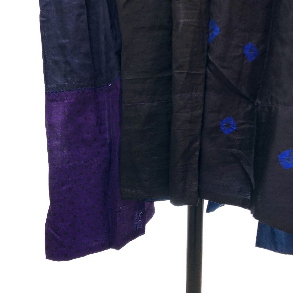 新品】 INJIRI / インジリ | 2025SS | PATCH WORK PULL DRESS シルク 