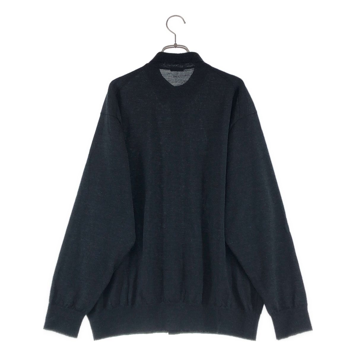 美品】 COMOLI / コモリ | 2025AW | ウール 衿つきカーディガン | 1