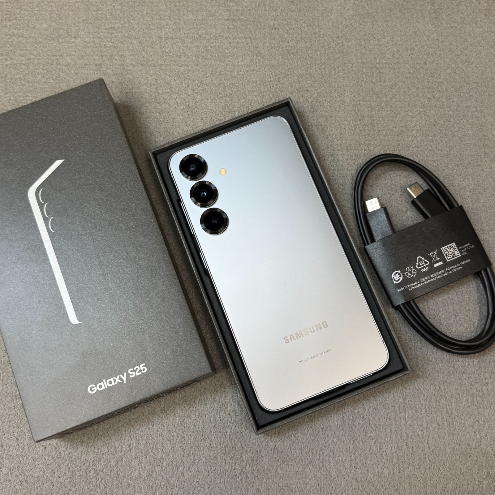 Galaxy S25 256GB シルバーシャドウ SIMフリー - メルカリ